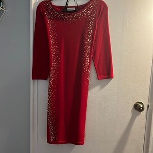 Calvin Klein Red Dress